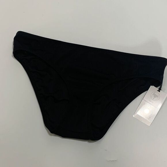 Shade & Shore Womens Bikini Buttom Hipster Black XS - Picture 1 of 4